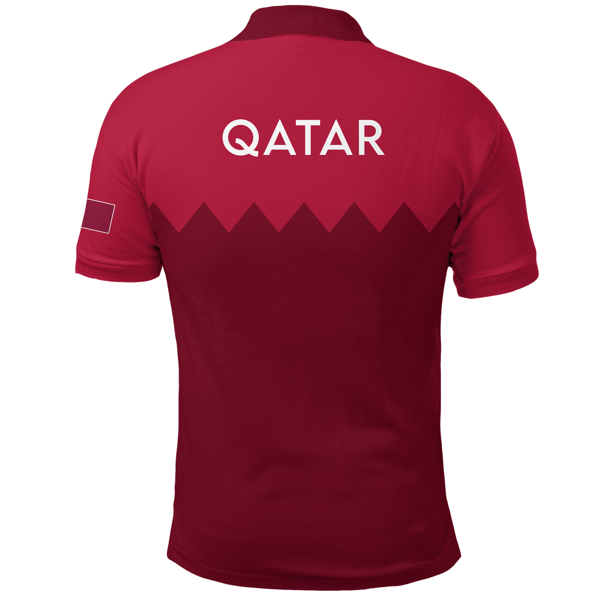 Qatar Polo Shirt Football 2022 LT2 - Wonder Print Shop