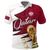 Custom Qatar Football Team Polo Shirt Football 2022 LT2 - Wonder Print Shop