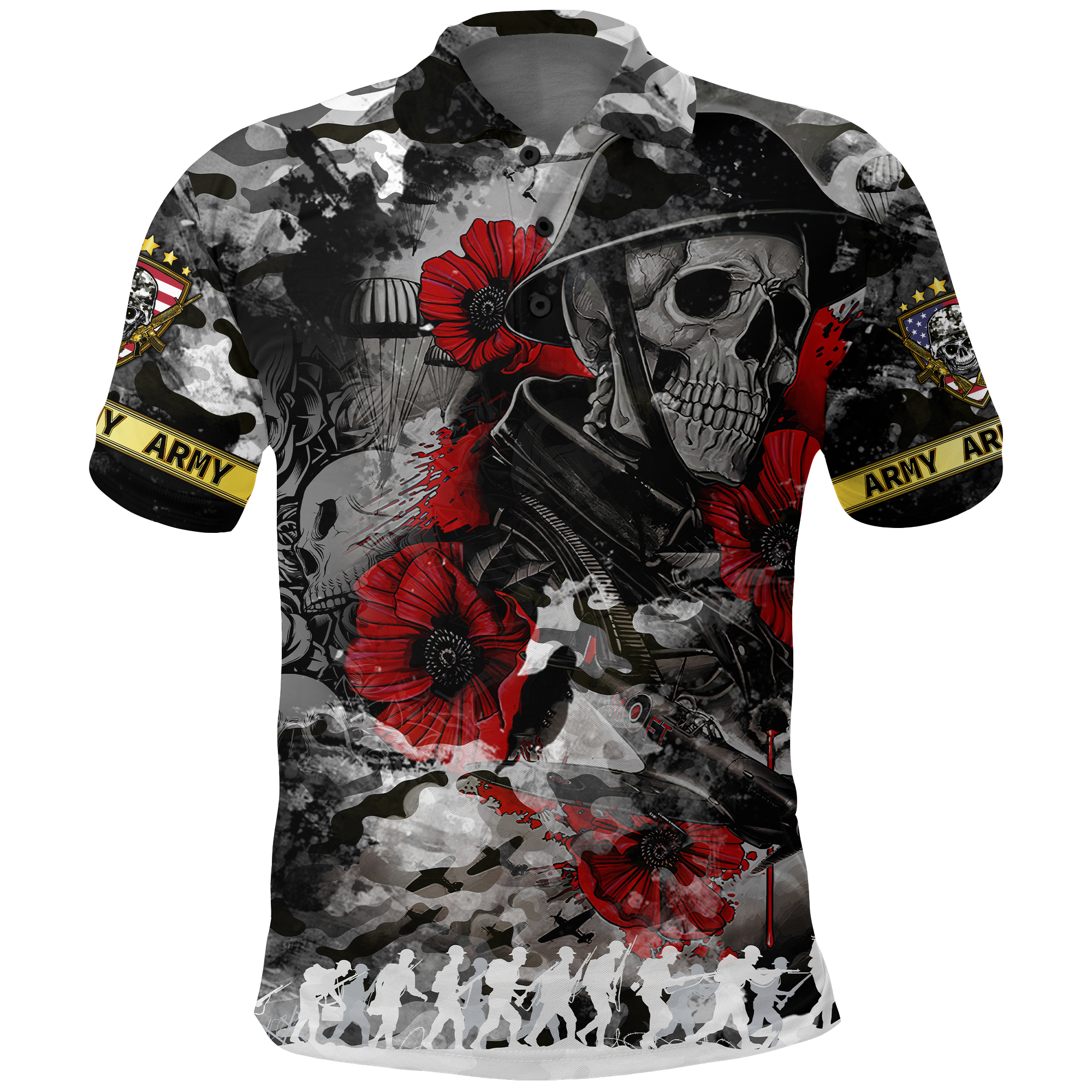 Skull Camo - U.S Army Undying Love For The Motherland