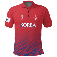 Korea Polo Shirt Football 2022 LT2 - Wonder Print Shop