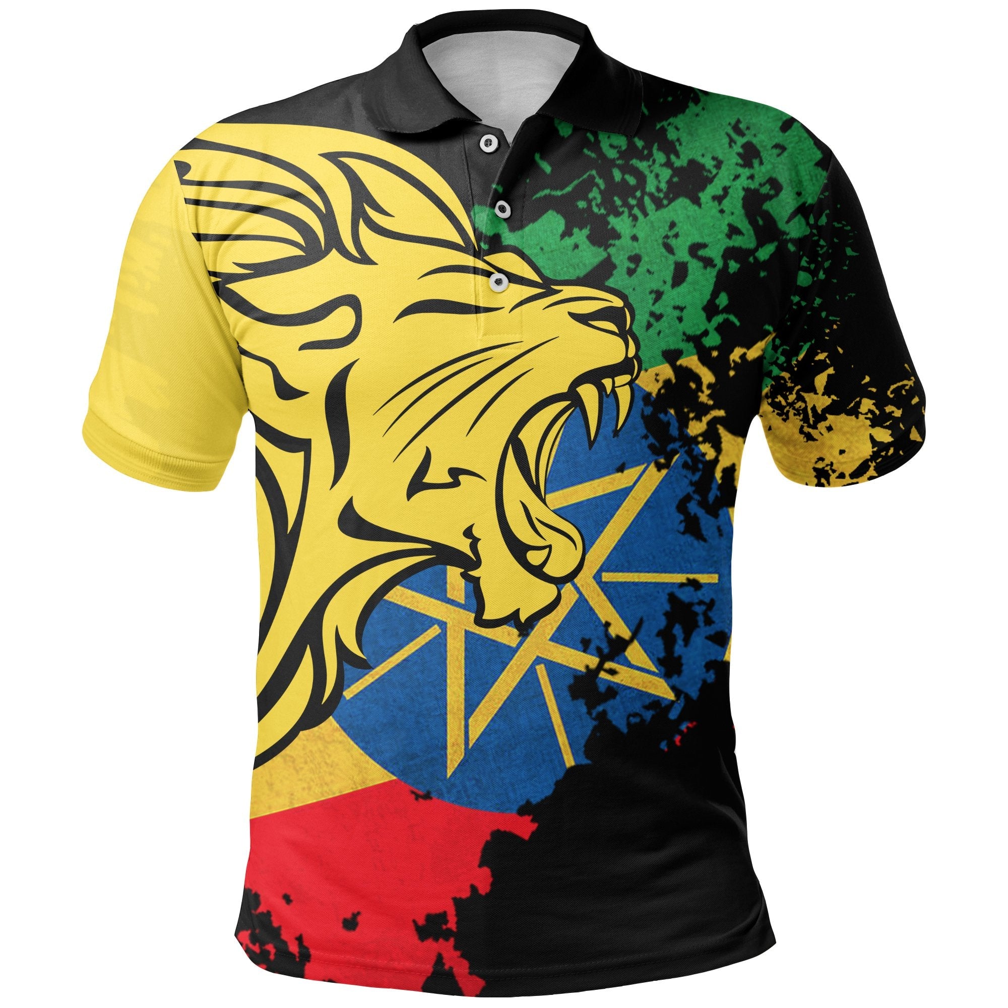 ethiopia-polo-shirt-lion-vintage