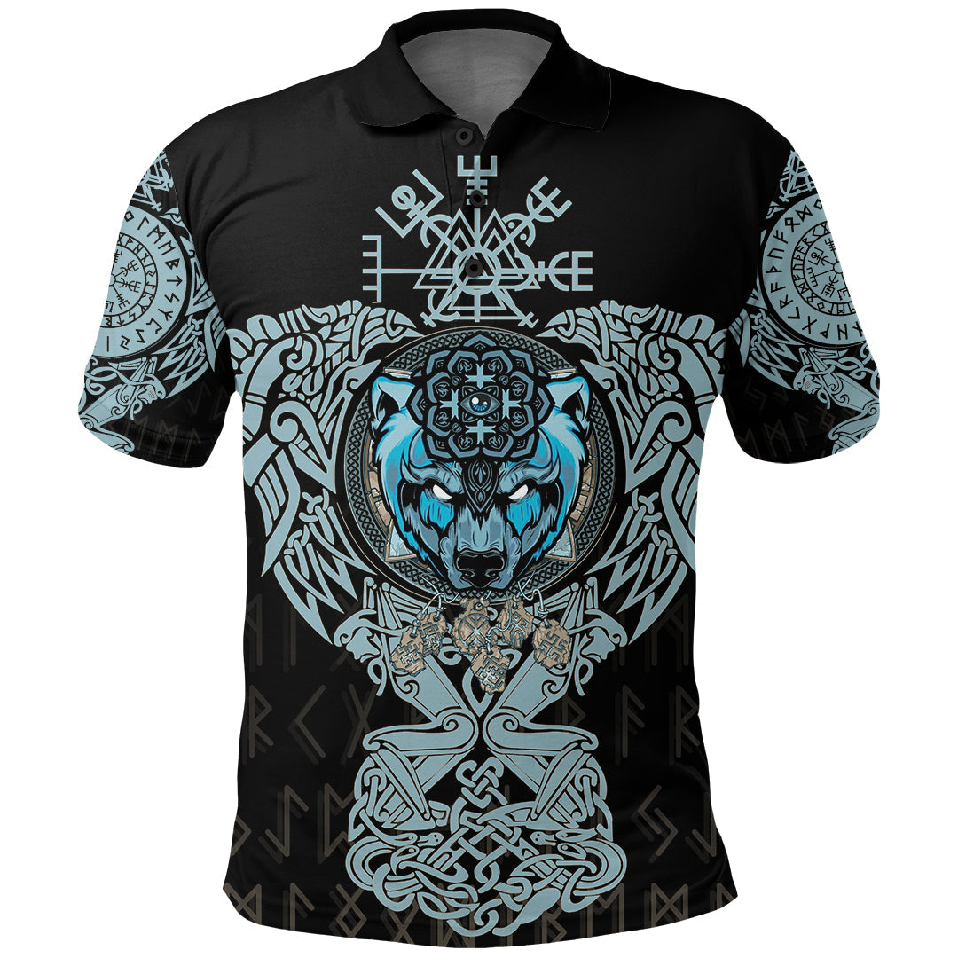 Viking Bear Tattoo Viking Polo Shirt RLT12 - Wonder Print Shop