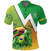 Brazil Polo Shirt Toco Toucan - Wonder Print Shop