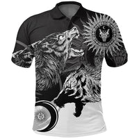 Viking Skoll and Hati New Style Polo Shirt RLT12 - Wonder Print Shop