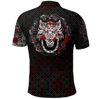 Viking Polo Shirt Fenrir Viking Blood 3D RLT12 - Wonder Print Shop