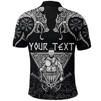 Custom Viking Polo Shirt Warrior Valhalla And Double Dragon RLT12 - Wonder Print Shop