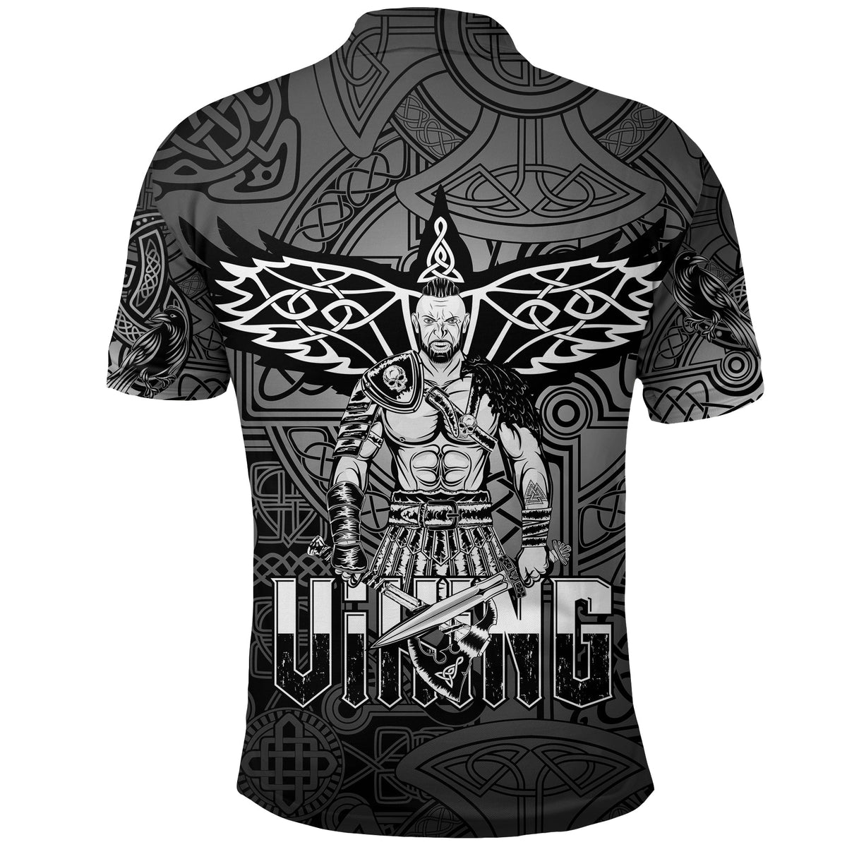 Viking Polo Shirt Celtic Warrior RLT12 - Wonder Print Shop