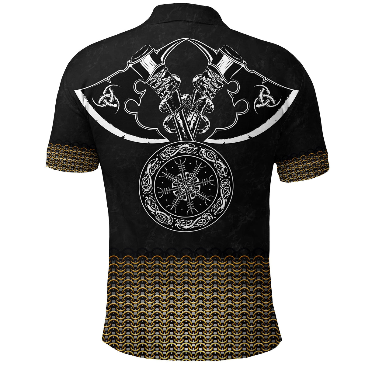 Viking Polo Shirt Armor Odin RLT12 - Wonder Print Shop