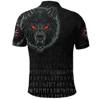Viking Polo Shirt Fenrir Wolf RLT12 - Wonder Print Shop