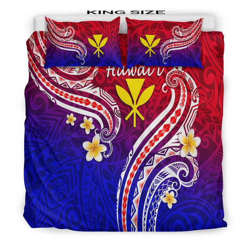 Hawaii Bedding Set Polynesian Line Style LT9 - Wonder Print Shop