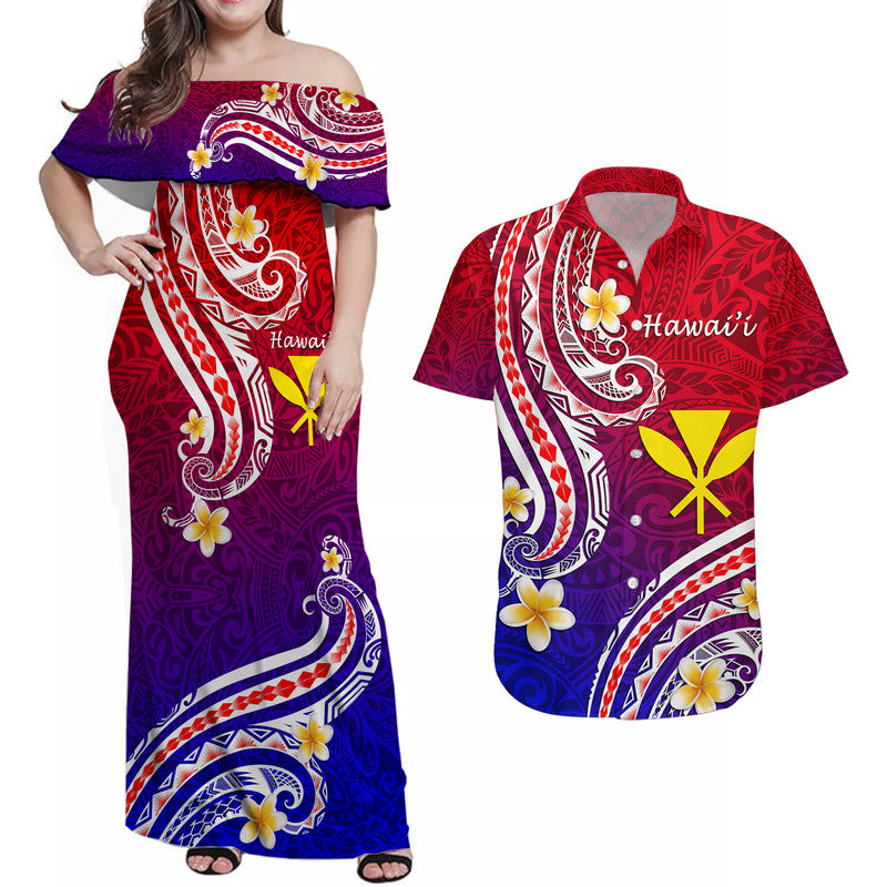 Hawaii Matching Hawaiian Shirt And Dress Polynesian Line Style LT9 - Wonder Print Shop