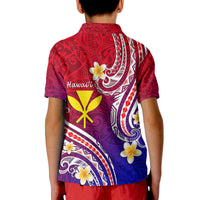 Hawaii Polo Shirt Polynesian Line Style - Wonder Print Shop