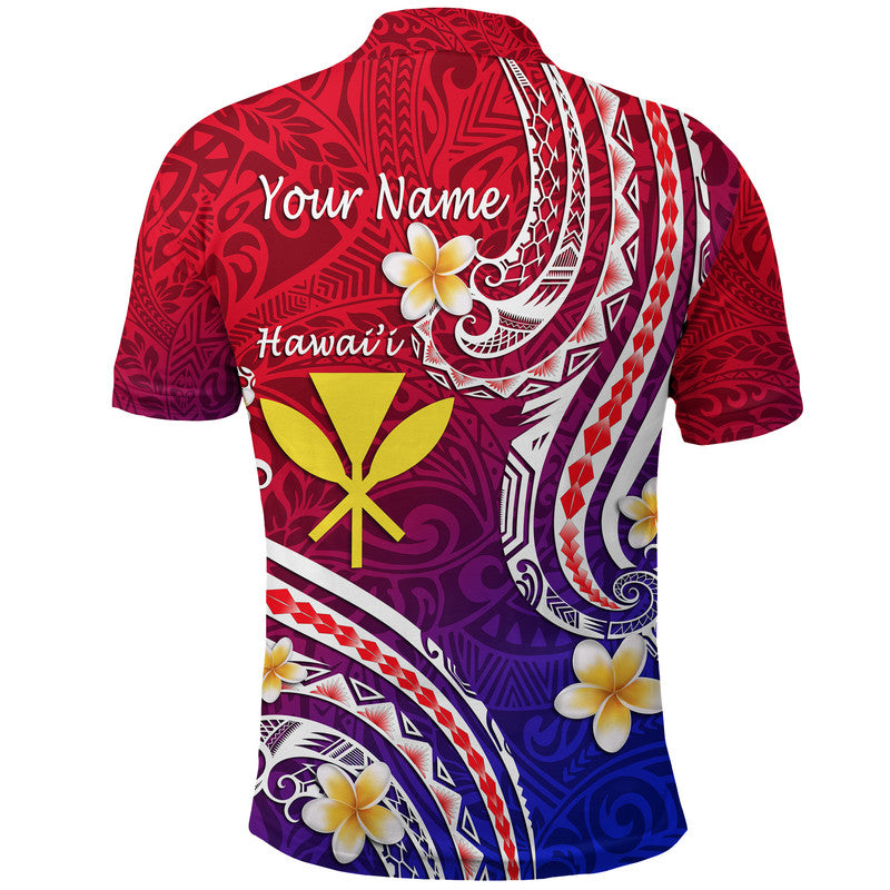 Custom Hawaii Polo Shirt Polynesian Line Style - Wonder Print Shop