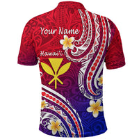 Custom Hawaii Polo Shirt Polynesian Line Style - Wonder Print Shop