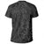 Polynesian Hawaiian Style Tribal Tattoo Gray T Shirt - Wonder Print Shop