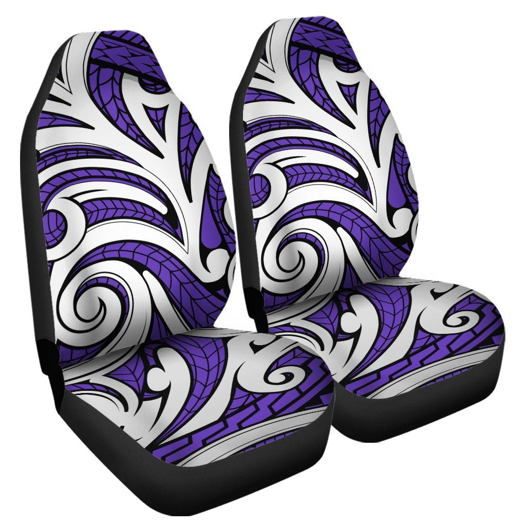polynesian-maori-ethnic-ornament-violet-car-seat-cover
