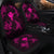 Polynesian Turtle Hammerhead Shark Ray Kanaka Hawaii Car Seat Covers Circle Pink - Wonder Print Shop