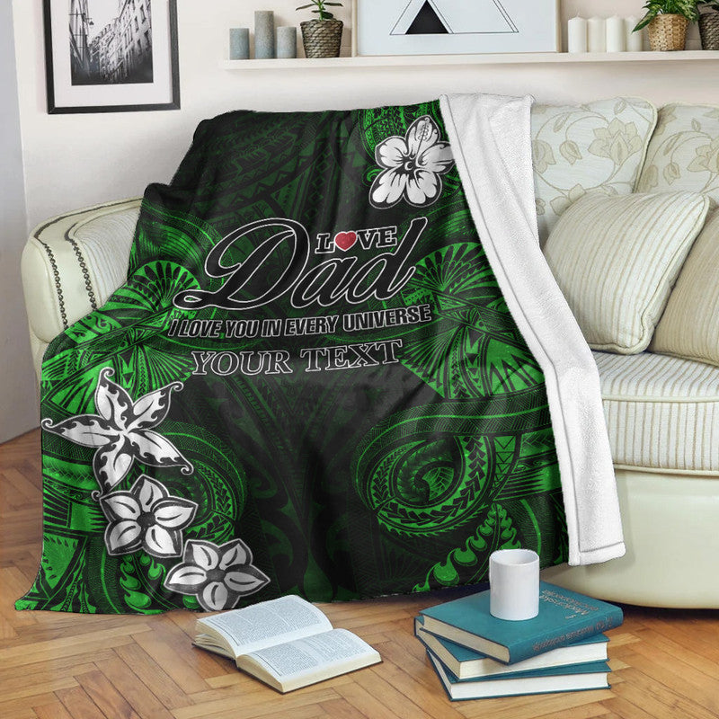 custom-personalised-polynesian-fathers-day-premium-blanket-i-love-you-in-every-universe-green