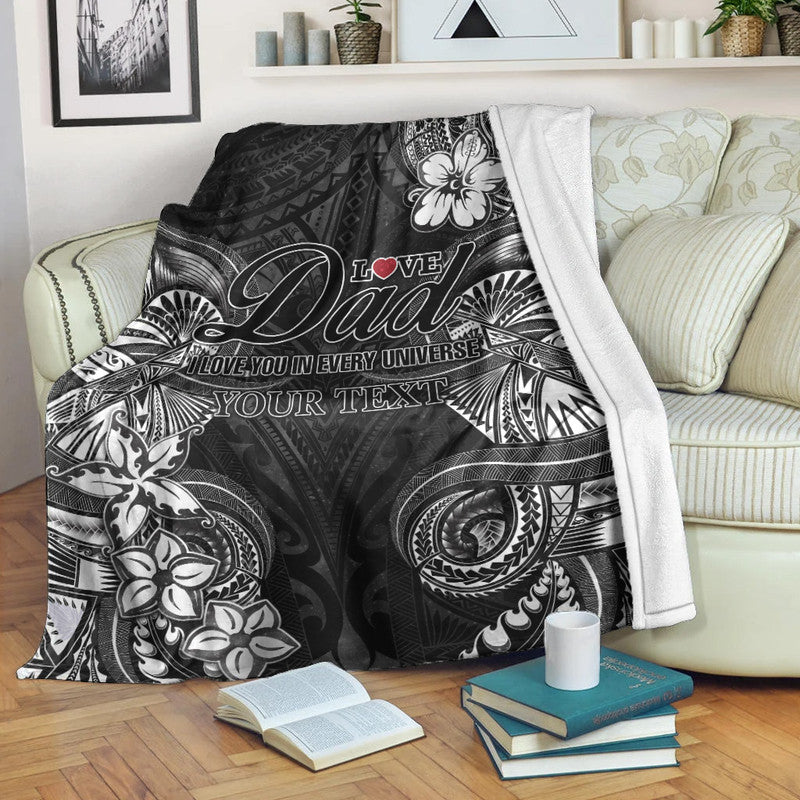 custom-personalised-polynesian-fathers-day-premium-blanket-i-love-you-in-every-universe-black