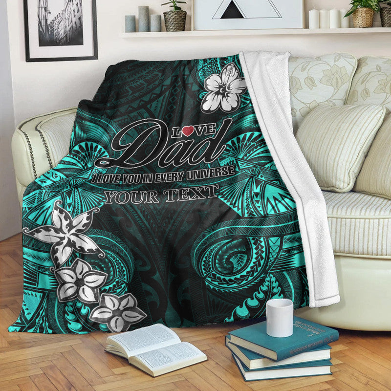 custom-personalised-polynesian-fathers-day-premium-blanket-i-love-you-in-every-universe-turquoise