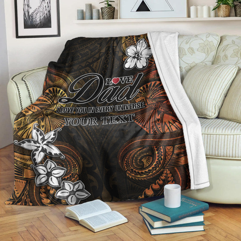 custom-personalised-polynesian-fathers-day-premium-blanket-i-love-you-in-every-universe-gold