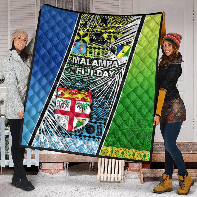 Vanuatu Malampa Fiji Day Premium Quilt 2022 LT6 - Wonder Print Shop