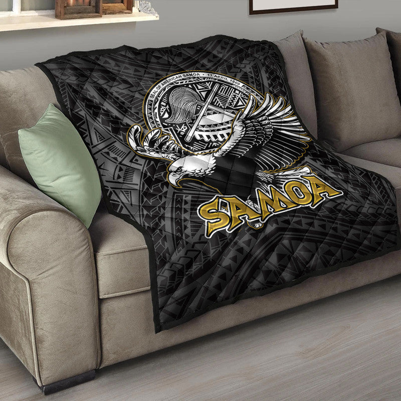 Seal of American Samoa Premium Quilt LT6 - Wonder Print Shop