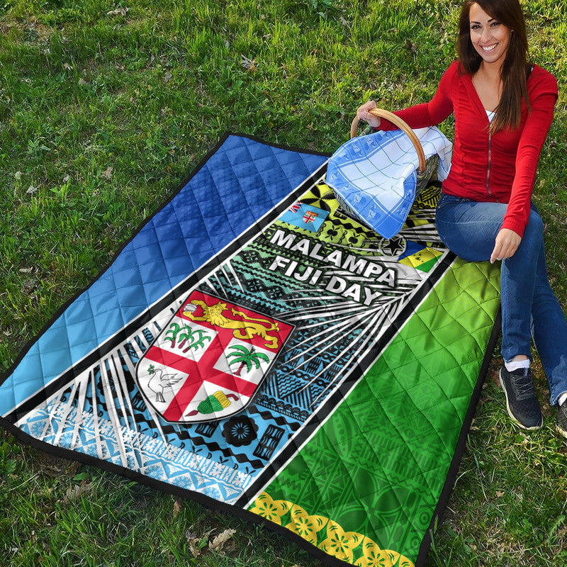 Vanuatu Malampa Fiji Day Premium Quilt 2022 LT6 - Wonder Print Shop