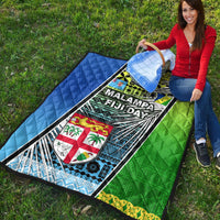 Vanuatu Malampa Fiji Day Premium Quilt 2022 LT6 - Wonder Print Shop