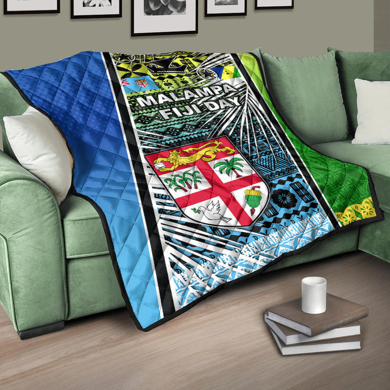 Vanuatu Malampa Fiji Day Premium Quilt 2022 LT6 - Wonder Print Shop