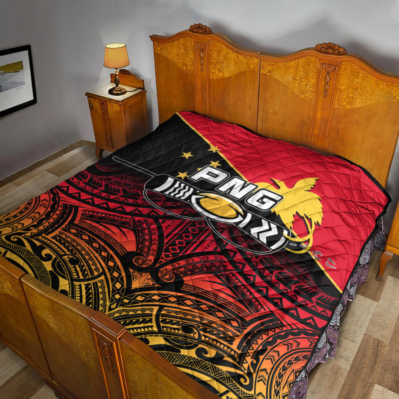 PNG Rugby The Kumuls Premium Quilt LT6 - Wonder Print Shop