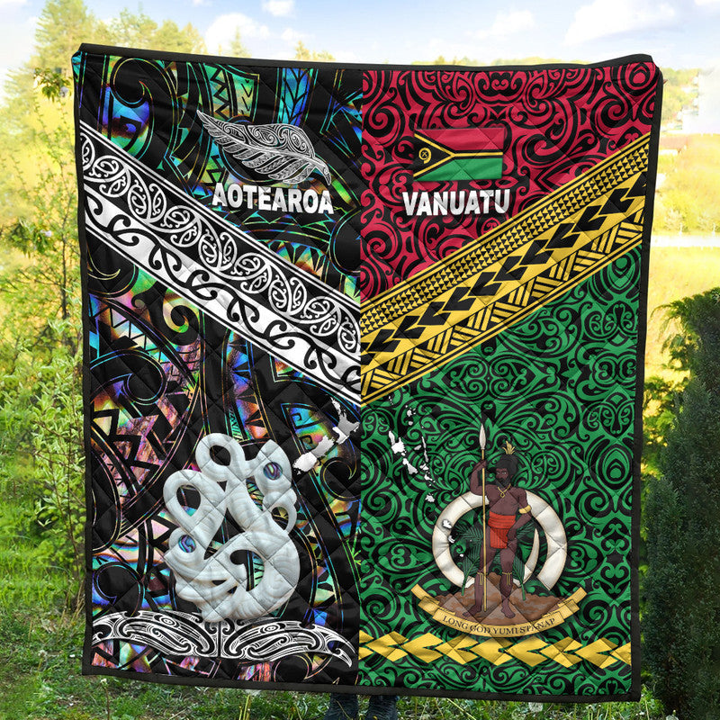 New Zealand and Vanuatu Premium Quilt Together Paua Shell LT8 - Wonder Print Shop
