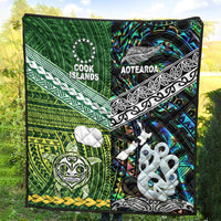 New Zealand and Cook Islands Premium Quilt Together Paua Shell LT8 - Wonder Print Shop