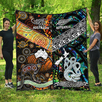 New Zealand Maori Aotearoa and Australia Aboriginal Premium Quilt Together Paua Shell LT8 - Wonder Print Shop