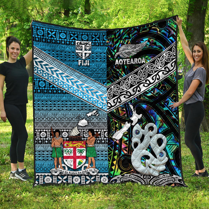 New Zealand and Fiji Premium Quilt Together Paua Shell LT8 - Wonder Print Shop