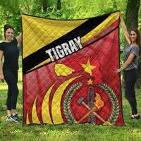 Tigray Premium Quilt Coat Of Arms With Africa Pattern Special LT16 - Wonder Print Shop
