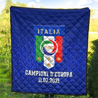Italia Campioni D'Europa 11.07.2021 Premium Quilt LT8 - Wonder Print Shop