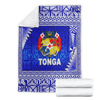 tonga-coat-of-arms-premium-blanket-simplified-version-blue