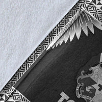 tonga-coat-of-arms-premium-blanket-simplified-version-black