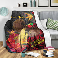 custom-personalised-papua-new-guinea-premium-blanket-bird-of-paradise-ver01