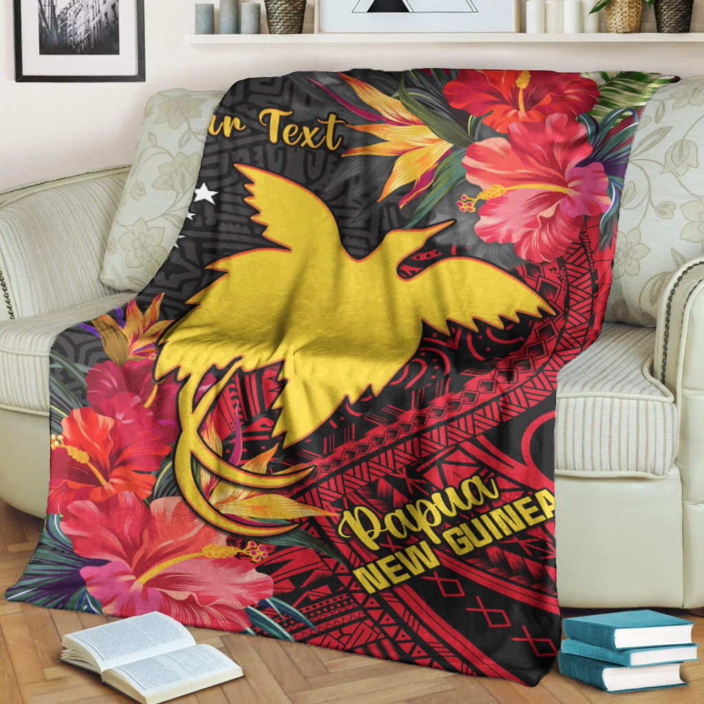 custom-personalised-papua-new-guinea-premium-blanket-bird-of-paradise-ver02-lt13