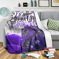 custom-personalised-manaia-maori-premium-blanket-fern-aotearoa-purple-waves-lt13