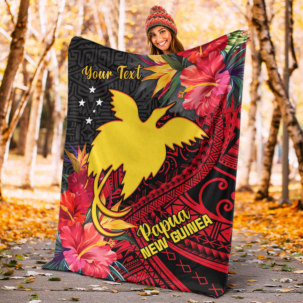 custom-personalised-papua-new-guinea-premium-blanket-bird-of-paradise-ver02-lt13