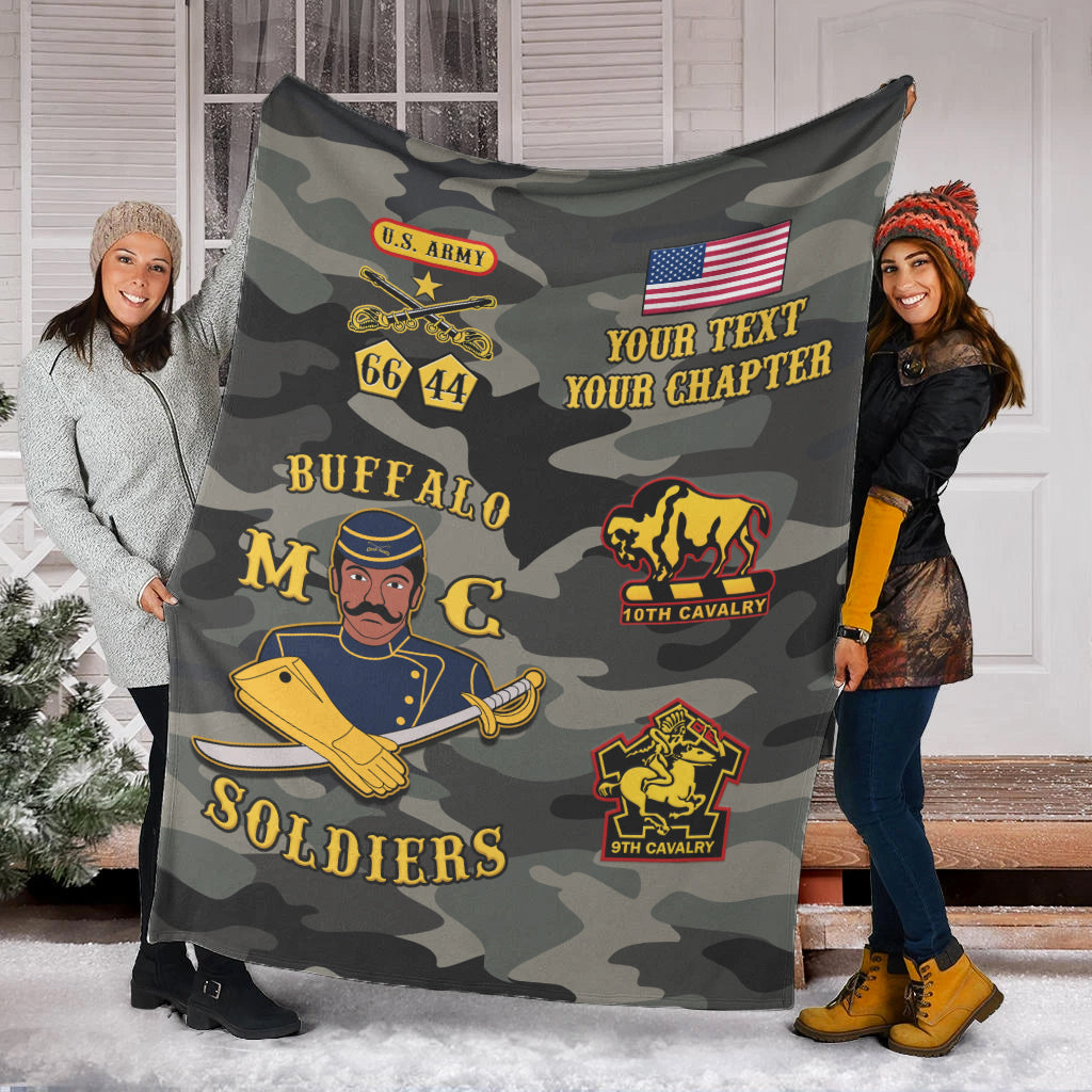 custom-text-and-chapter-buffalo-soldiers-premium-blanket-camouflage-unique