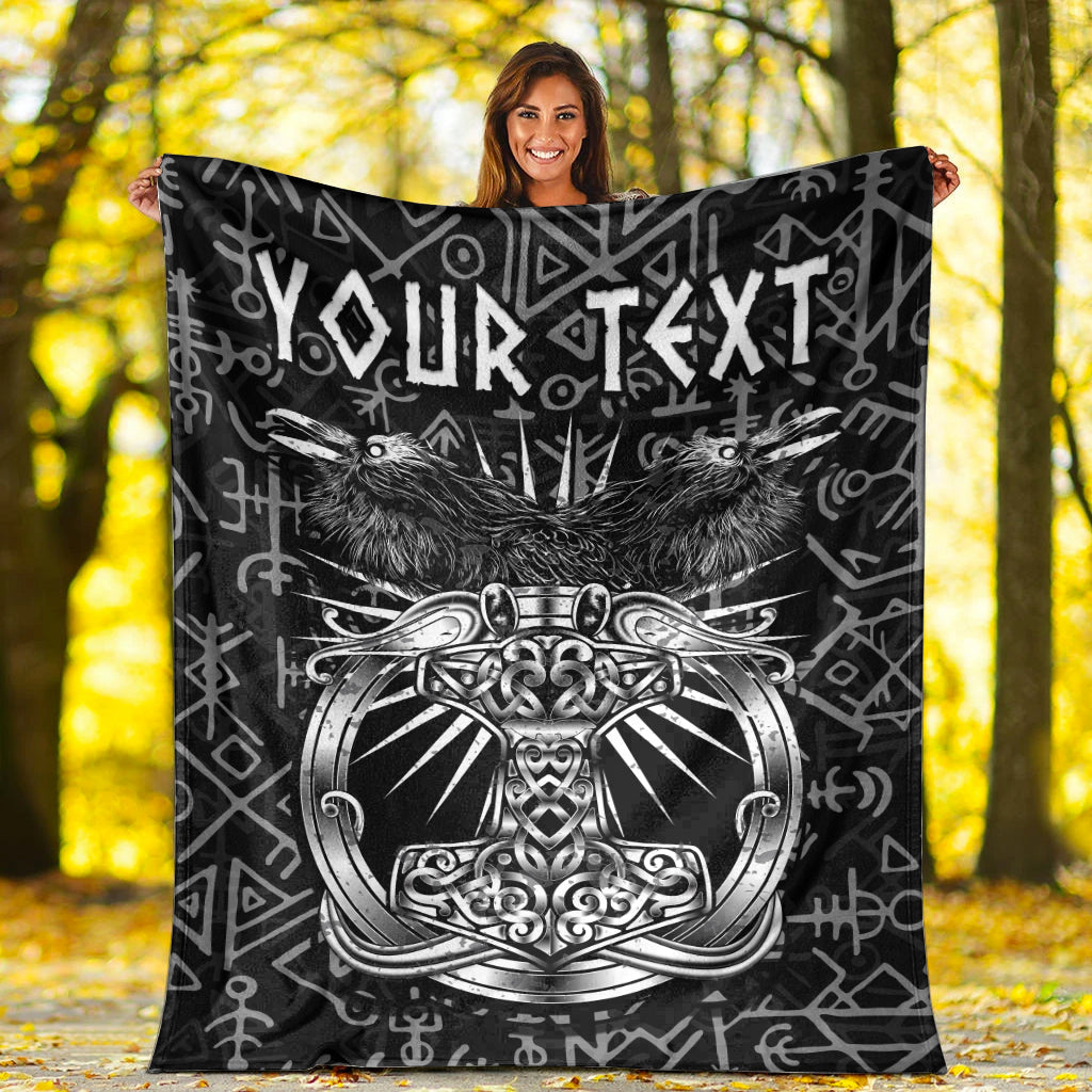 custom-personalised-viking-premium-blanket-style-runes-and-mjolnir