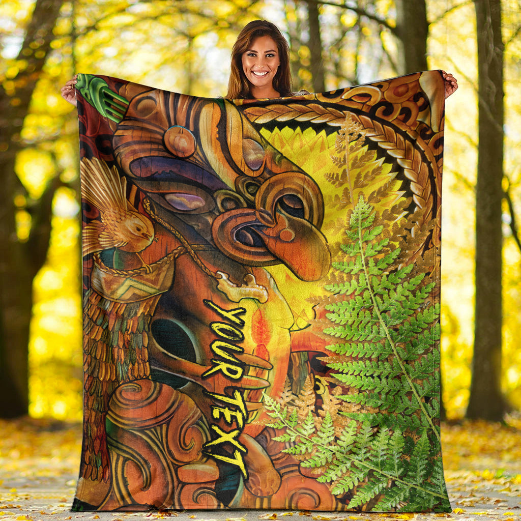 custom-personalised-hei-tiki-maori-premium-blanket-fern-aotearoa-ta-moko-sun