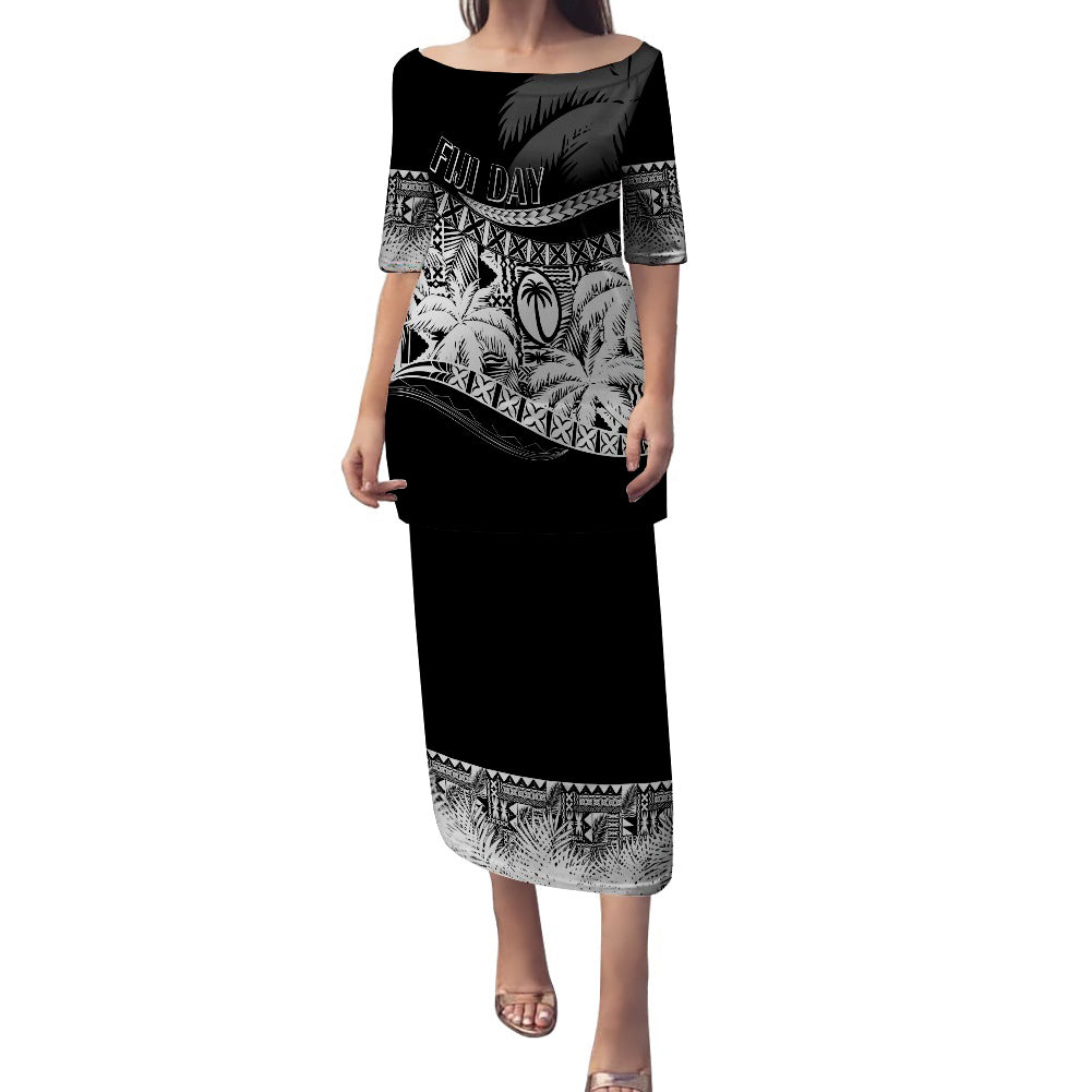 personalised-fiji-day-puletasi-dress-flying-fijians-masi-kesa-style-black