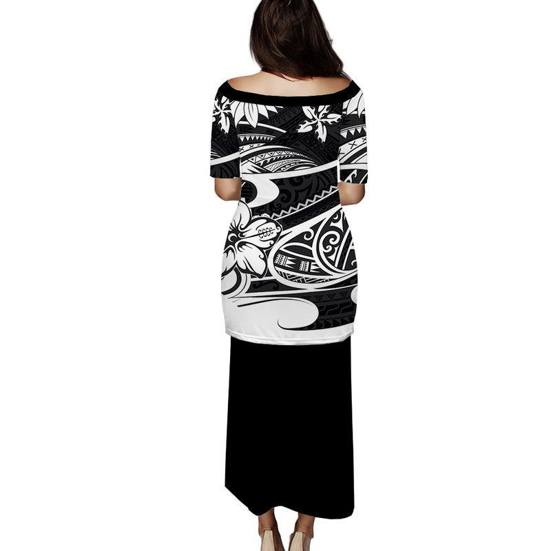 polynesian-tribal-puletasi-dress-black