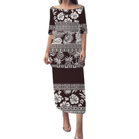 polynesian-puletasi-dress-hibiscus-tropical-leaves-pattern-ver07