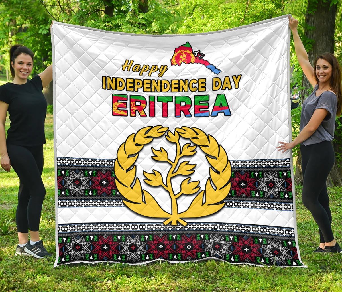 Eritrea Cross Premium Quilt Independence Day Proud Eritrean LT13 - Wonder Print Shop